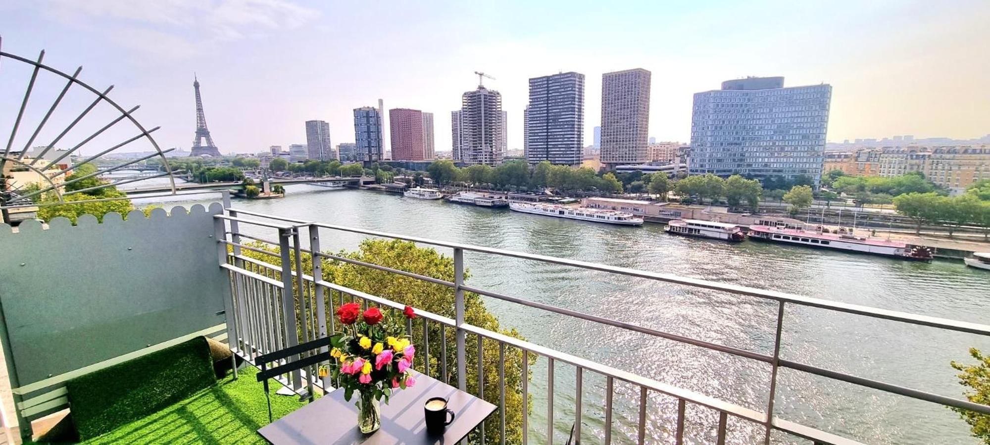 Appartement Vue Tour Eiffel Paris 16 Eme Eksteriør bilde