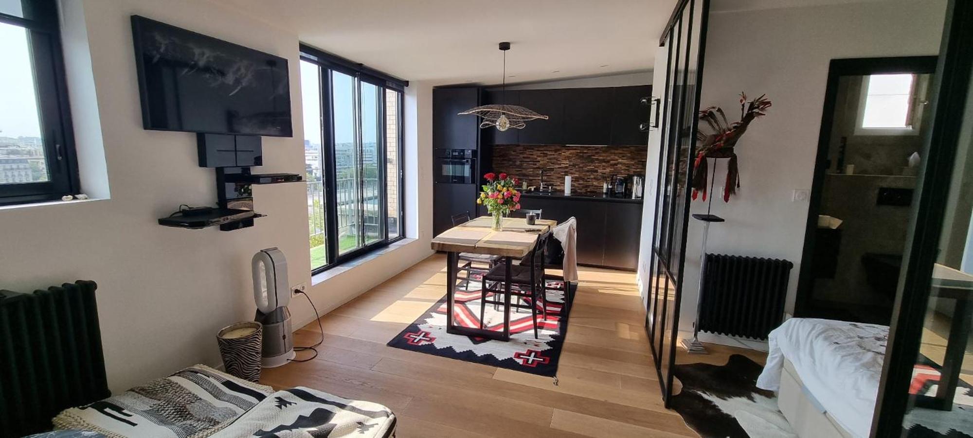 Appartement Vue Tour Eiffel Paris 16 Eme Eksteriør bilde